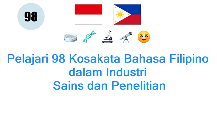 Pelajari 98 Kosakata Bahasa Filipino dalam Industri: Sains dan Penelitian